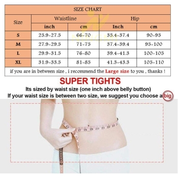 Damskie majtki wyszczuplające talie Body Shaper XL z ekspresem